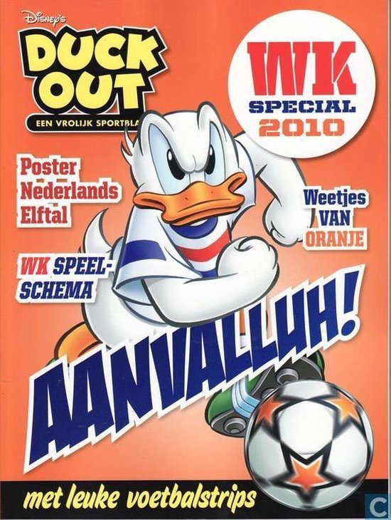 Duck Out WK Boek - Disney