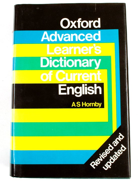 Oxford Advanced Learner's Dictionary of Current English - A.S. Hornby, A.P. Cowie/A.C. Gimson