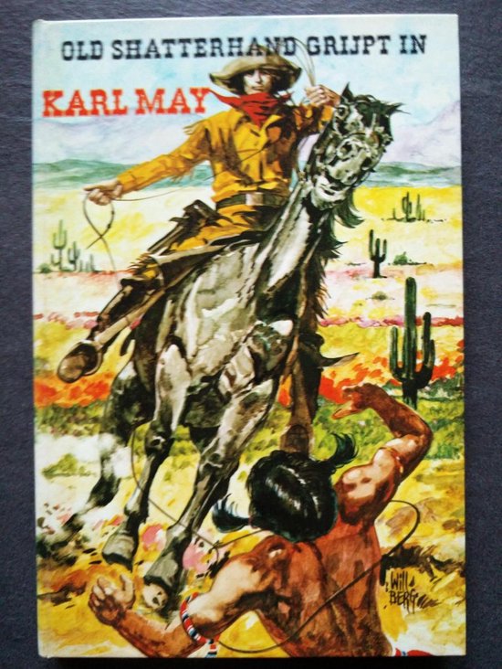 Old shatterhand grypt in - Karl May, Will Berg illustraties