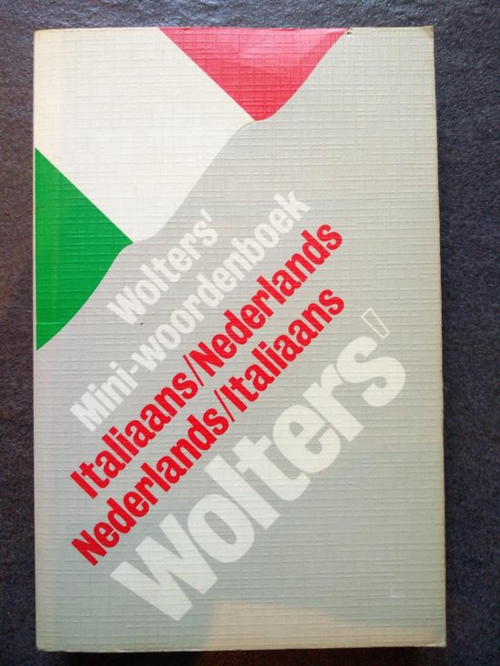 mini woordenboek italiaans(1e dr - Wolters