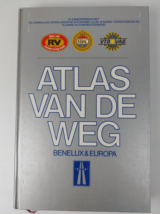 Atlas weg benelux & Europa 1988 - Auteur Onbekend