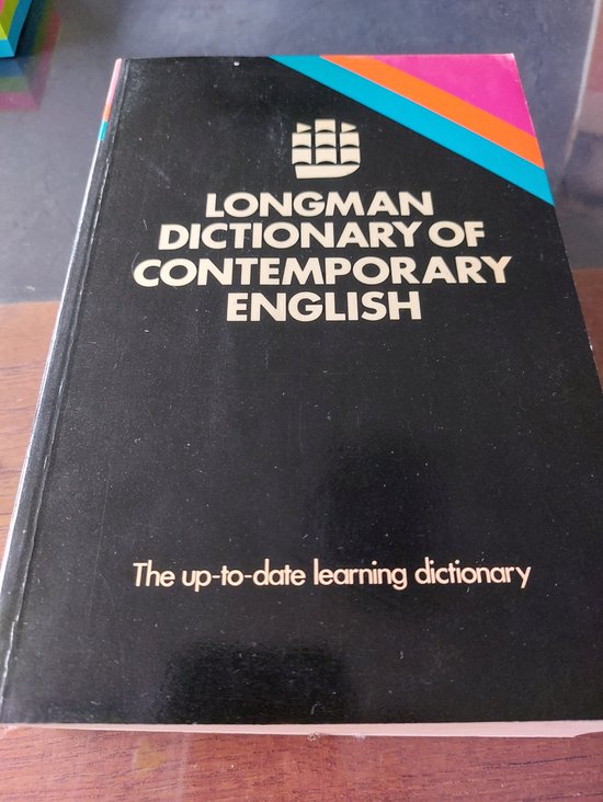 Longman dictionary of contemporary english