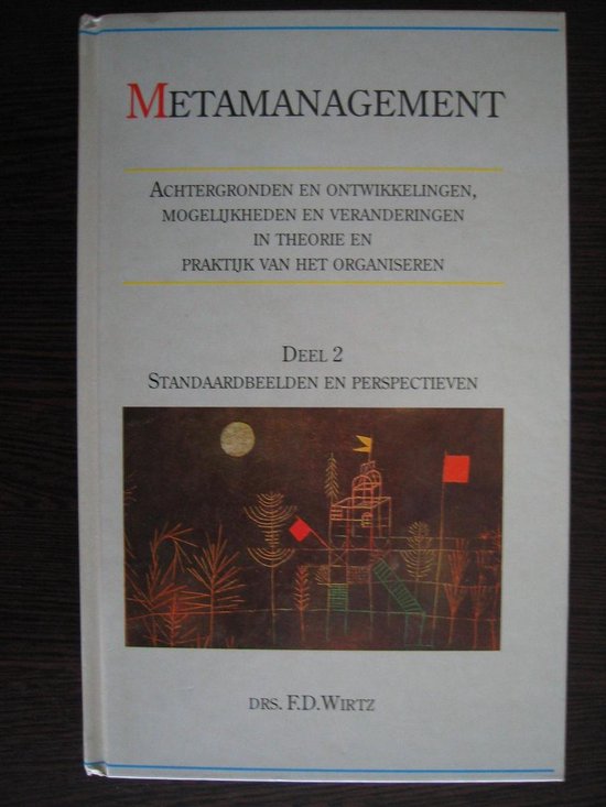 Metamanagement 2. standaardbeelden en perspectieven - F. Wirtz