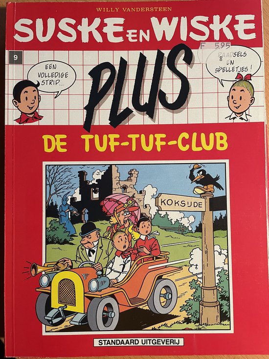Suske en Wiske Plus no 9 - Tuftufclub en raadsels en spelletjes - Willy Vandersteen
