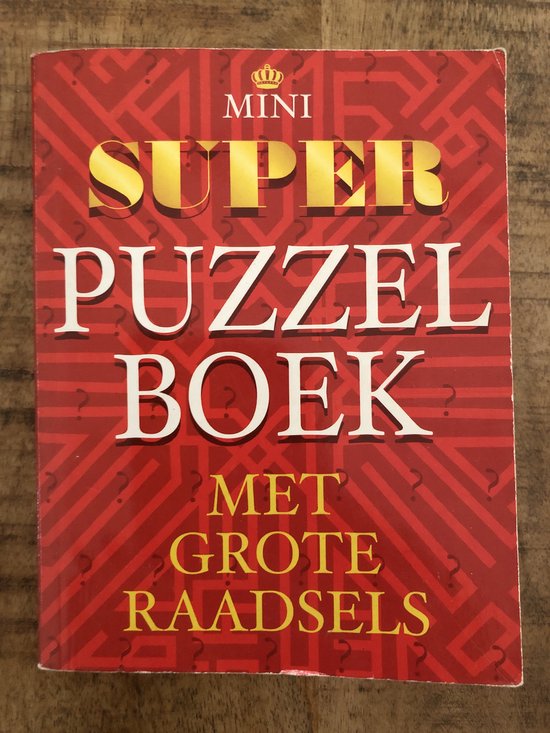 Mini super puzzel boek - met grote - Div