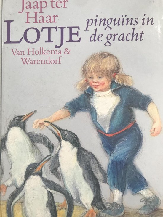 Lotje pinguins in de gracht - Haar, Henk Kneepkens