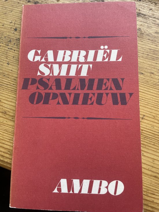 Psalmen opnieuw - Smit
