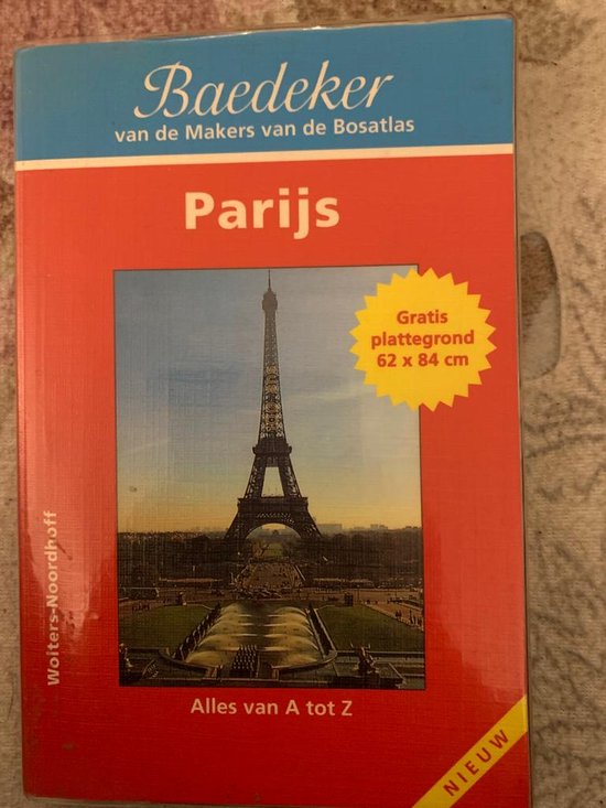 Parijs + stadsplattegrond - Baedeker