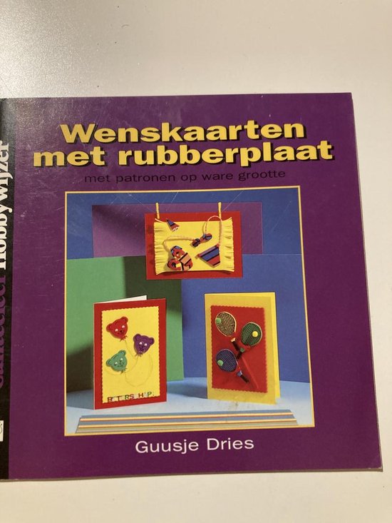 WENSKAARTEN MET RUBBERPLAAT - G. Dries