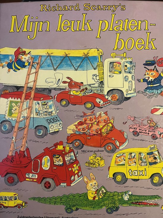 Scarry mijn leuk platenboek - Richard Scarry