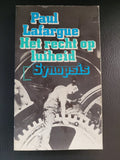 Recht op luiheid - Lafargue