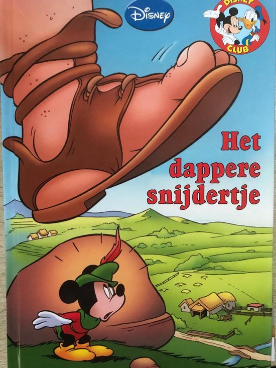 Mickey Het dappere snijdertje boek - Disney