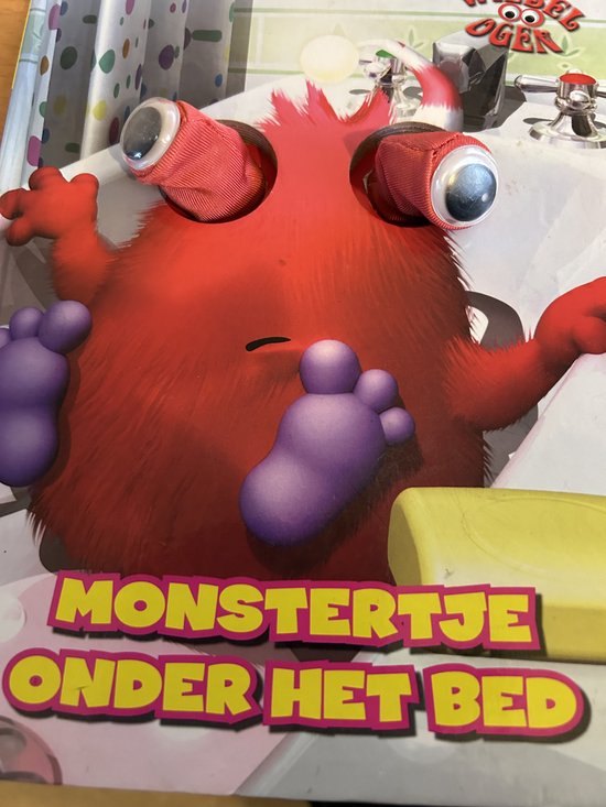 Wiebelogen: Monstertje onder het bed - Kate Cuthbert