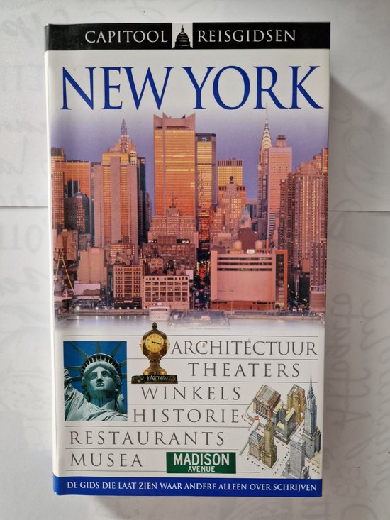 Capitool New York + uitneembare kaart - Eleanor Berman
