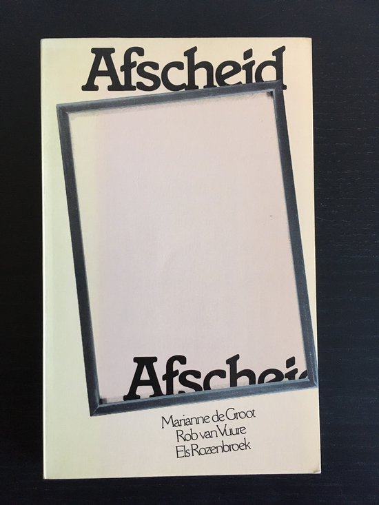 Afscheid - Marianne De Groot