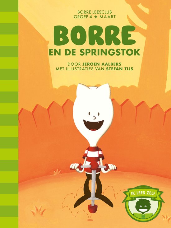 De Gestreepte Boekjes - Borre en de springstok - Jeroen Aalbers, Aalbers, Jeroen