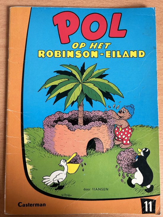 Pol op het Robinson - eiland - Hansen