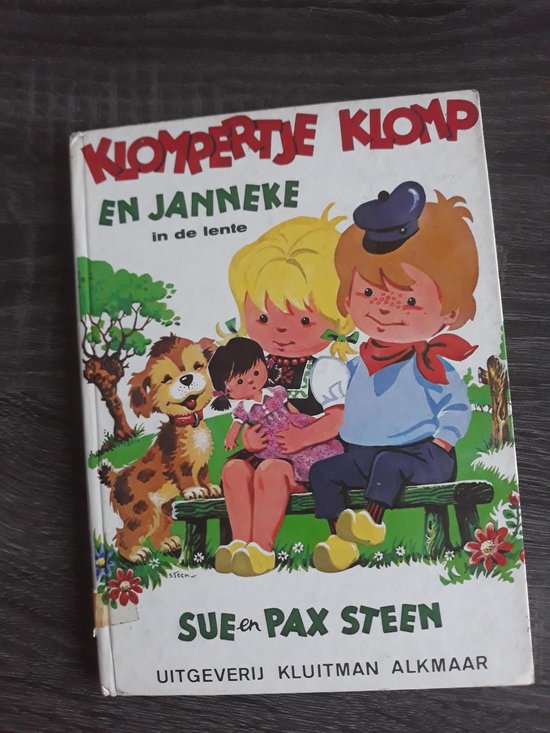 Klompertje Klomp en Janneke in de lente - Sue Steen, Pax Steen