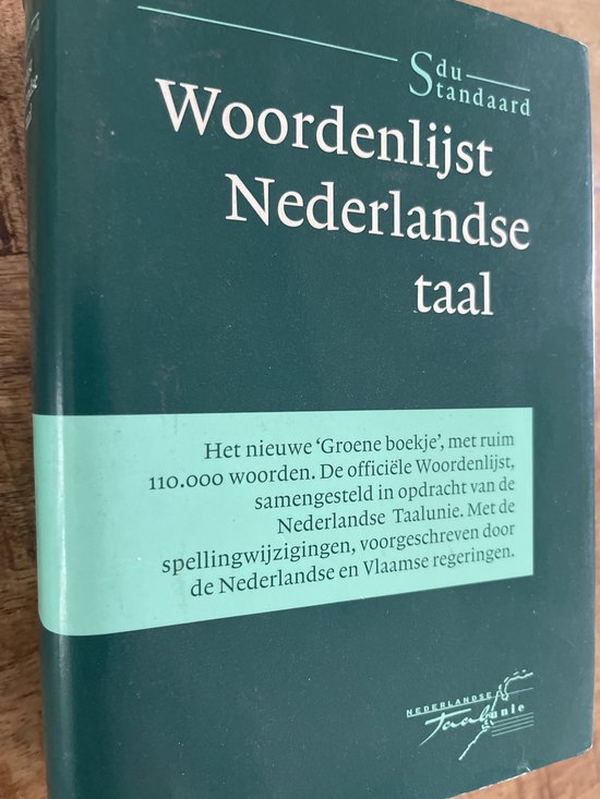 Woordenlijst Nederlandse taal
