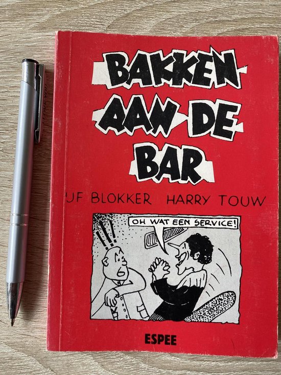 Bakken aan de bar - ijf Blokker en Harrie Touw, Harry Touw