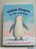 Kleine pinguin en zijn vriendjes met 4 figuurtjes die zacht aanvoelen - Kath Jewitt