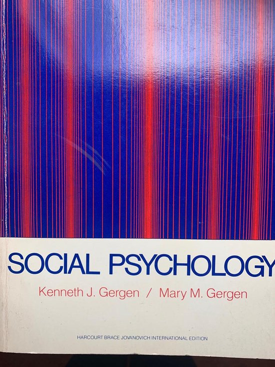 Social psychology - Kenneth J. Gergen, Mary M. Gergen