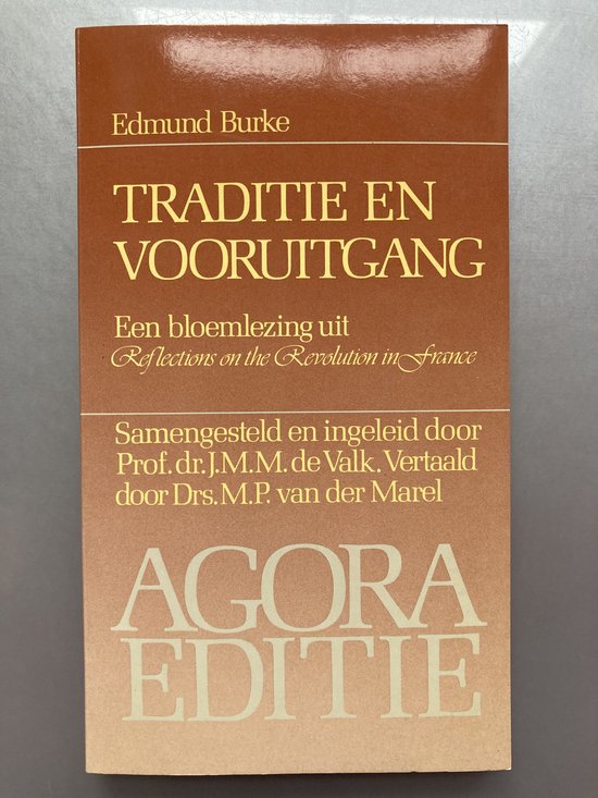 Traditie en vooruitgang - Edmund Burke, Margot van Hummel