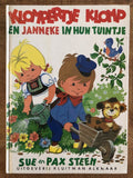 Klompertje Klomp en Janneke in het tuintje - Sue Steen, Pax Steen