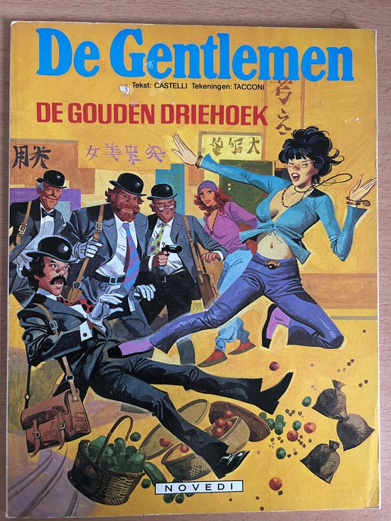 De Gentlemen - De Gouden Driehoek - Castelli met tekeningen van Tacconi
