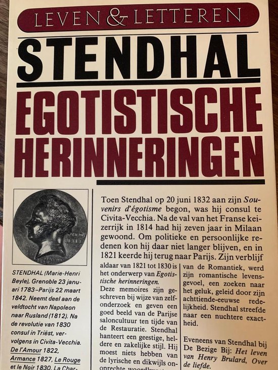Egotistische herinneringen - Stendhal, C.N. Lijsen