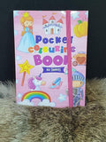 Pocket colouring book Prinsessen