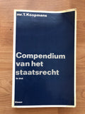 Compendium van het staatsrecht - Koopmans, J.E. Goldschmidt