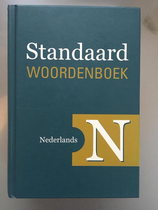 Standaard Woordenboek Nederlands - 1588 pp - gebonden - Standaard, Antwerpen, 2002 - N.N