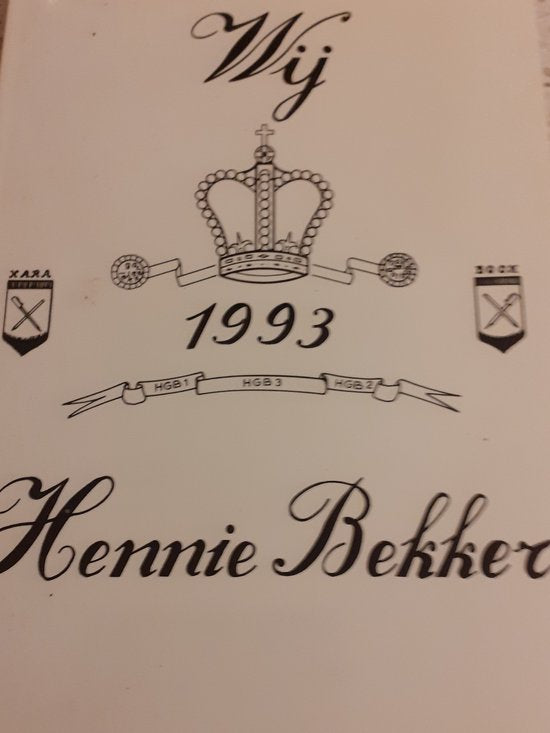 Wy hennie - Bekker