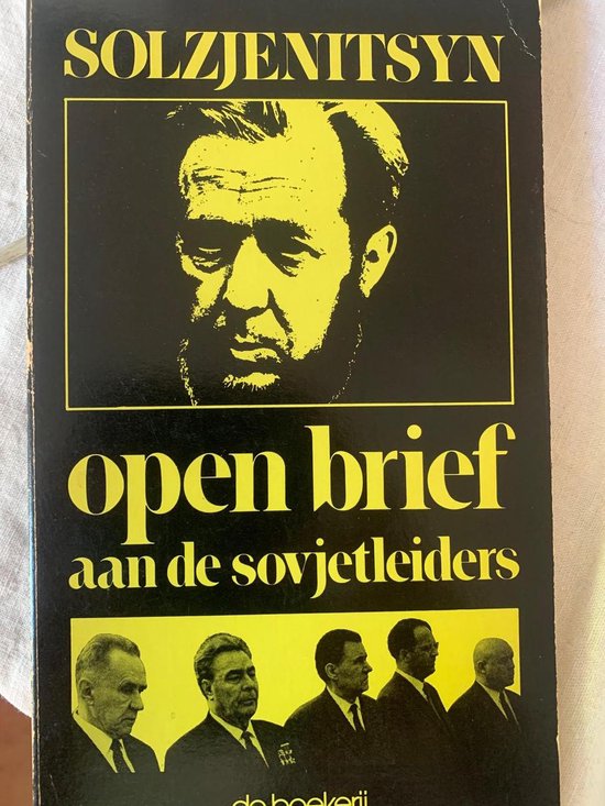 Open brief aan de sovjetleiders - Alexander Solzjenitsyn