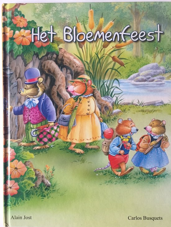 Het Bloemenfeest - Alain Jost, Carlos Busquets (illustraties)