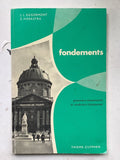 Fondements - J.L. Eggermont, S. Hoekstra