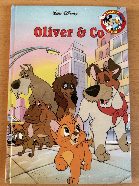 Boekenclub : Oliver & Co Voorleesboek - Disney
