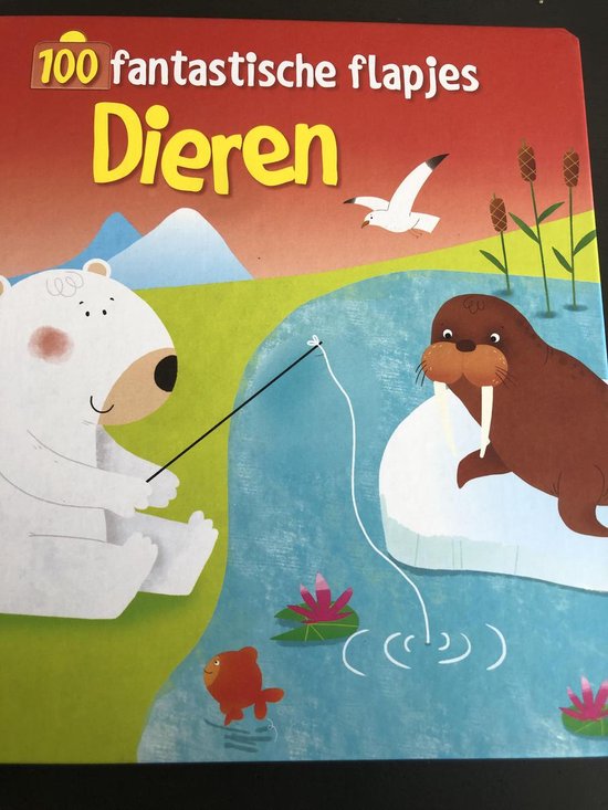 100 fantastische flapjes Dieren - uitgave Veldboeket, Merkloos