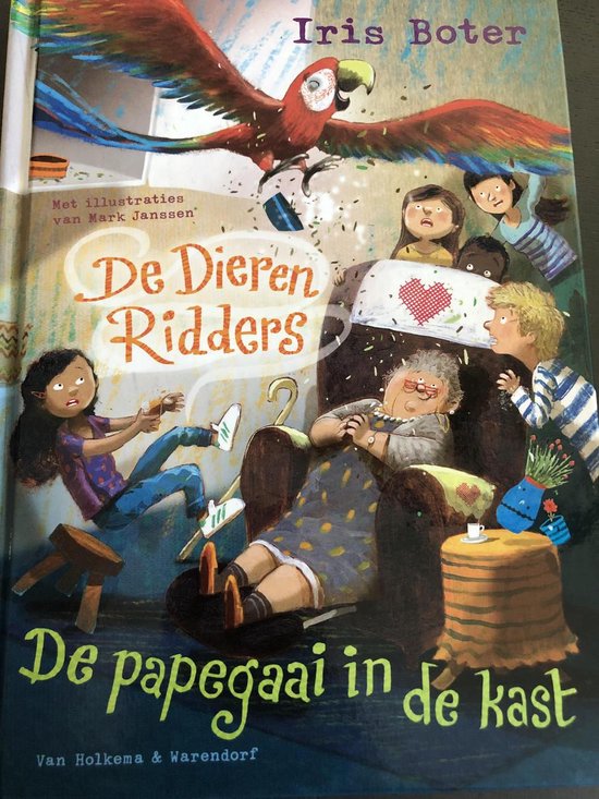 De Dieren Ridders 4 - De papegaai in de kast - Iris Botter