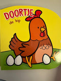 Set van 4 kartonboekjes - serie, Merkloos