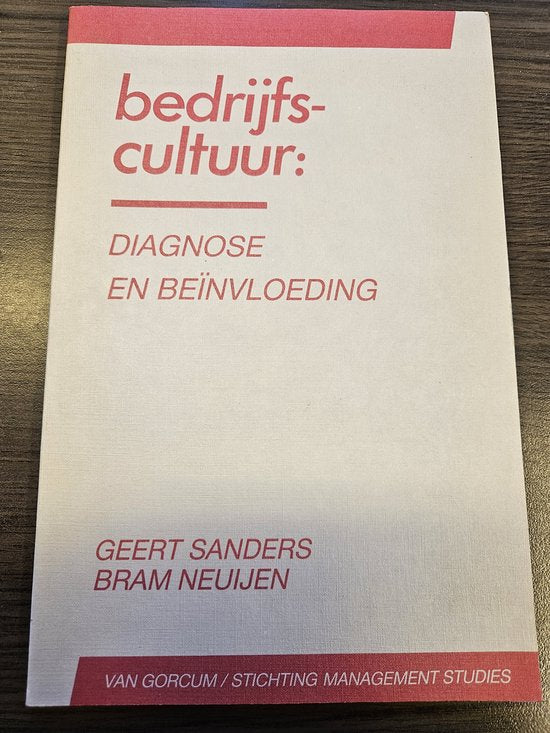 Bedryfscultuur - Sanders