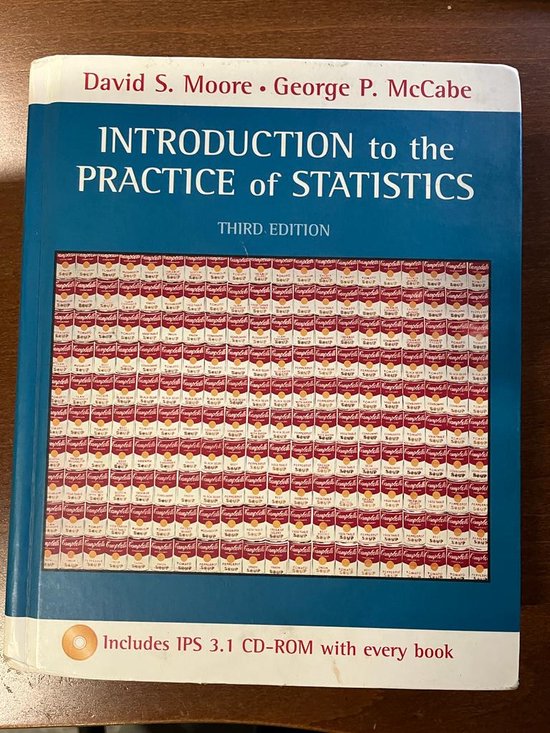 Introduction To The Practice Of Statistics & Cd - Rom - George P. Mccabe