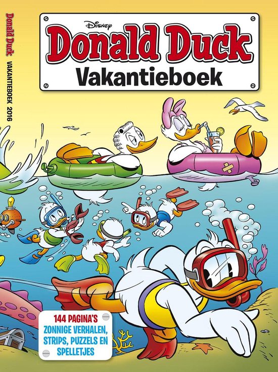 Donald Duck VAKANTIEBOEK 2016 - Sanoma Media Jeugd (retail)