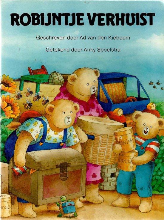 Robyntje verhuist - Ad van den Kieboom, Getekend door Anky Spoelstra