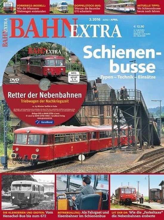 Geramond Bahn Extra Schienenbusse in Deutschland - 2018