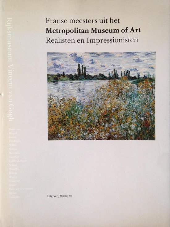 Franse meesters uit het Metropolitan Museum of Art : realisten en impressionisten - Louis van Tilborgh