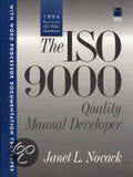 The Iso 9000 Quality Manual Developer - Janet L. Novack