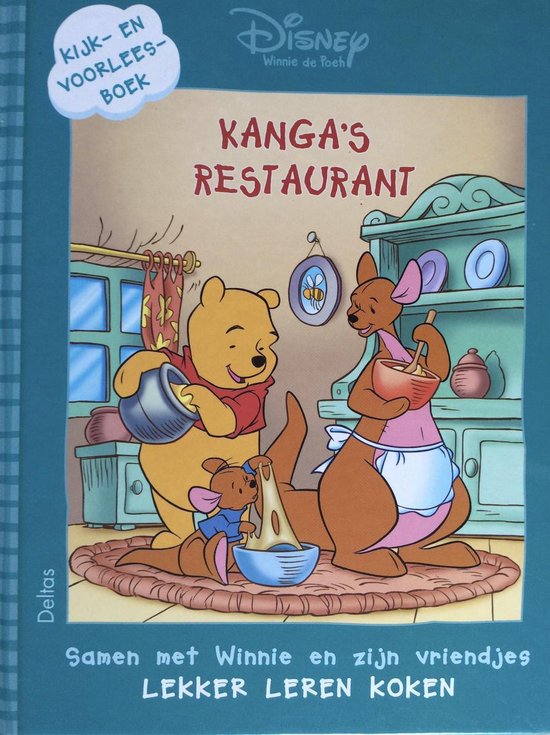 Winnie de Poeh kijk - en voorleesboek : Kanga's restaurant - Disney