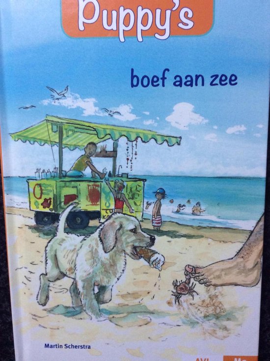 Puppy's boef aan zee (AVI start)